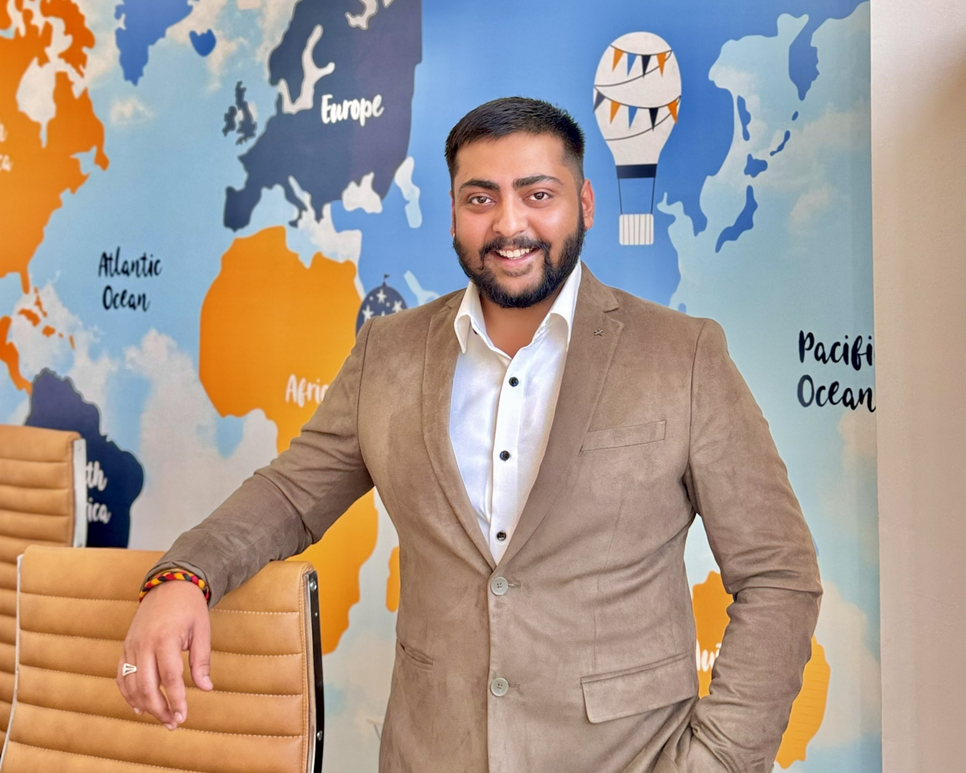 Portrait of Gautam Bhutani, Co-Founder & CEO at Wander Nama Tours