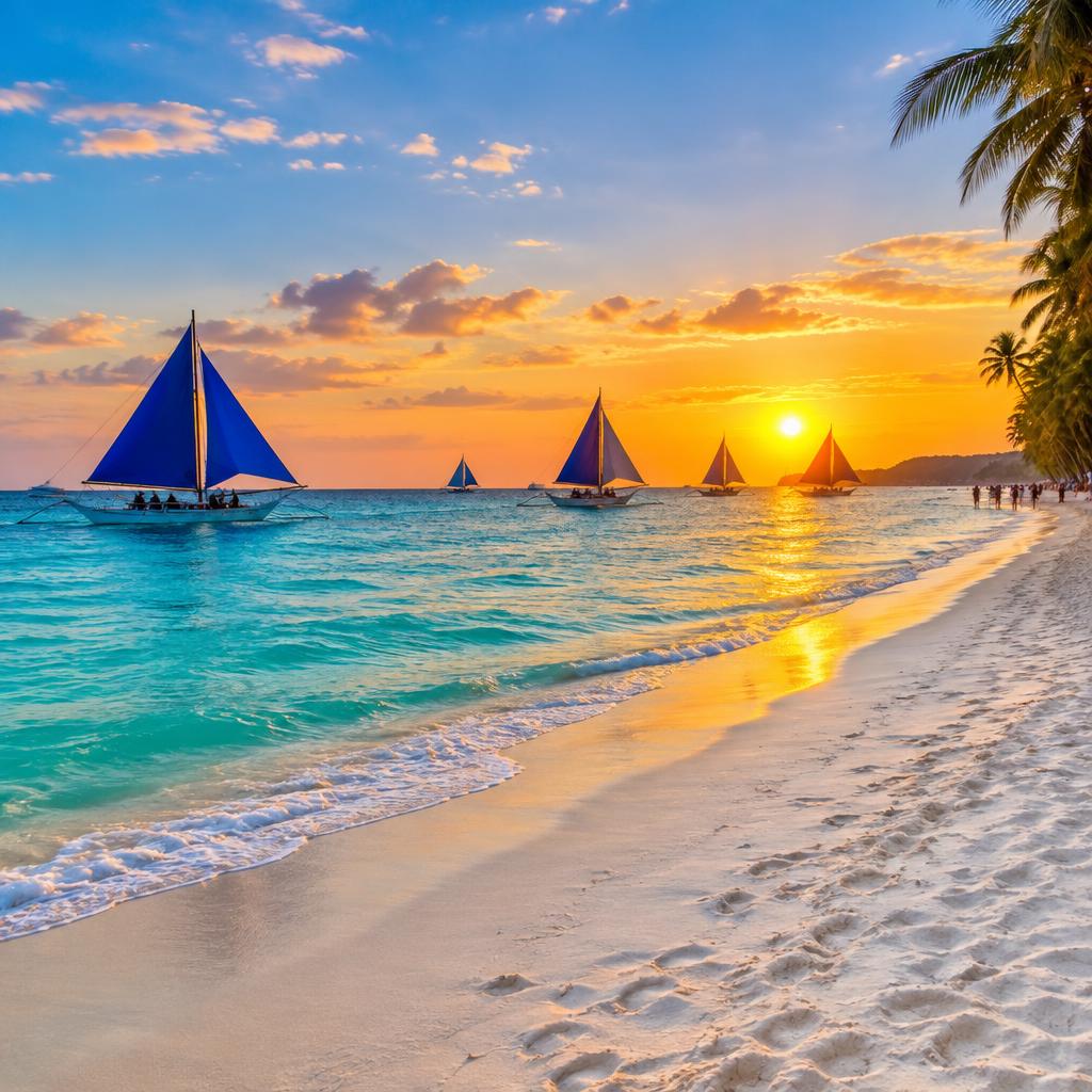 Boracay sunset sail experience