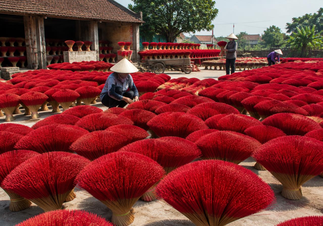 Quang Phu Cau Incense Village and Perfume Pagoda experience